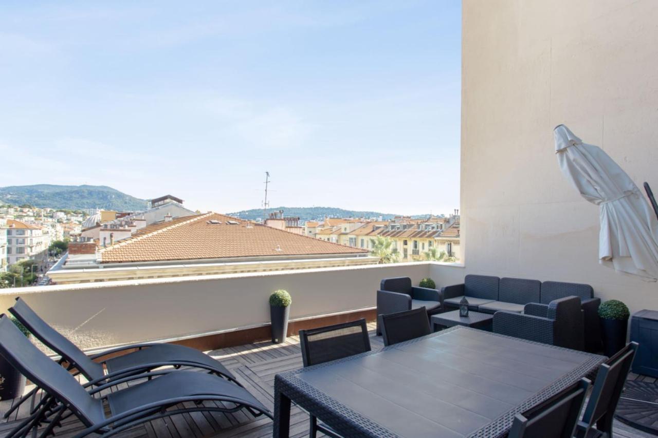 Bright Flat With An Exceptional Terrace At The Heart Of Nice - Welkeys Екстер'єр фото